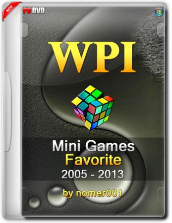 Обложка Nomer001 WPI Mini Games Favorite Repack 2005 - 2013 (2015, PC)