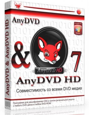 Обложка AnyDVD & AnyDVD HD 7.5.8.0 Final (MUL/RUS)