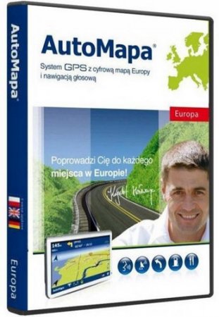 Обложка AutoMapa 6.17.0.2559 EU-1504 Windows Mobile|WinCE|Windows PC