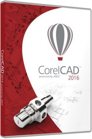 Обложка CorelCAD 2016 build 16.0.0.1079 x86/x64 (MUL/RUS)