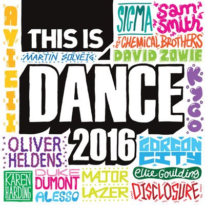 Обложка This Is Dance 2016 (4CD) (2015) MP3