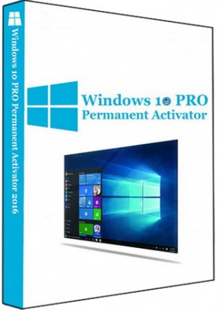 Обложка Windows 10 Pro Permanent Activator 1.1 + Portable