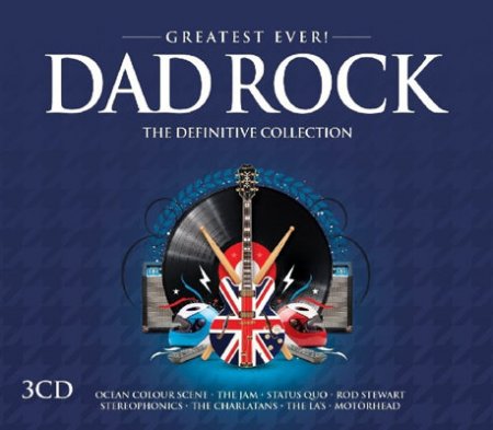 Обложка Greatest Ever! - Dad Rock (3CD) (2016) Mp3
