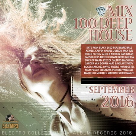 Обложка Mix 100 Deep House (2016) MP3