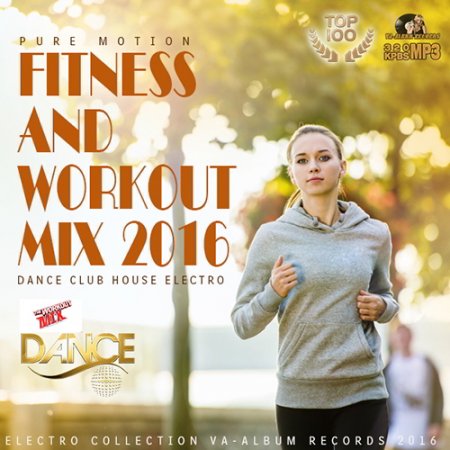 Обложка Fitness And Workout Mix (2016) MP3