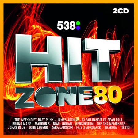 Обложка Radio 538: Hitzone 80 (2017) MP3