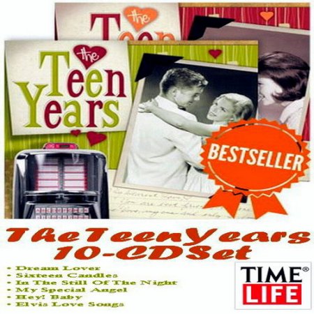 Обложка Time Life - The Teen Years - 10CD 1958-1963 (2011) MP3