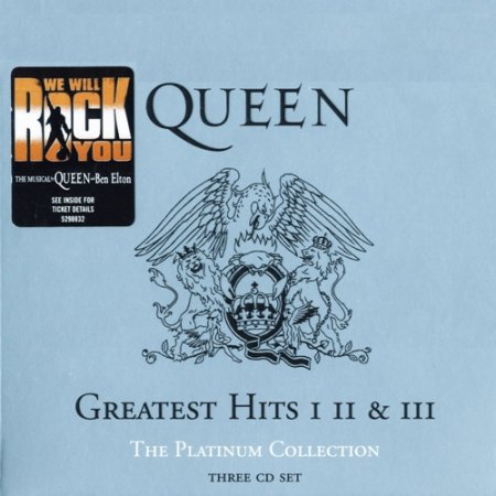 Обложка Queen-The Platinum Collection: Greatest Hits I, II&III (3CD) (2000) Mp3