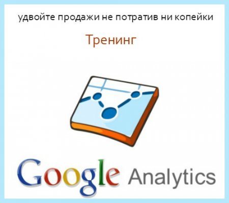 Обложка Google analytics: удвойте продажи не потратив ни копейки (Тренинг)