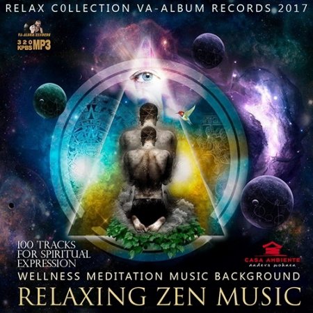 Обложка Relaxing Zen Music: Ambient Meditation (2017) Mp3
