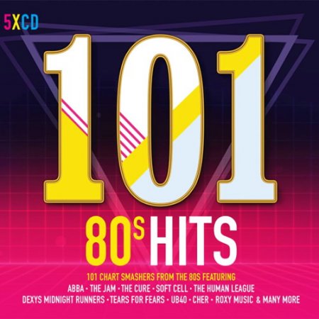 Обложка 101 80s Hits (5CD) (2017) Mp3