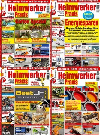 Обложка Подшивка журнала - Heimwerker Praxis (January-December 2017) PDF. Архив 2017