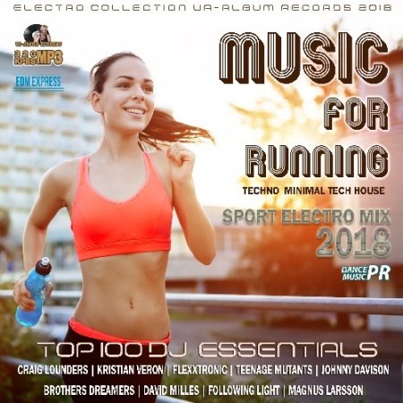 Обложка Music For Running: Sport Electro Mix (2018) Mp3