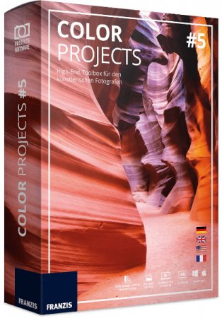 Обложка Franzis COLOR projects Pro 5.52.02653 (RUS/ENG) RePack + Portable