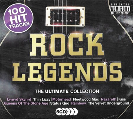 Обложка Rock Legends - The Ultimate Collection (2018) Mp3