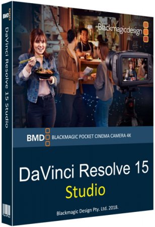 Обложка Blackmagic Design DaVinci Resolve Studio 15.0.0.086 x64 (ENG) + RePack