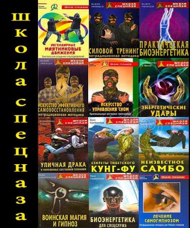 Обложка Школа спецназа. Сборник из 23 книг (2004-2016) PDF, FB2