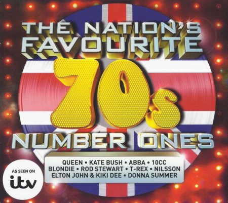 Обложка The Nations Favourite 70s Number Ones (3CD) (2015) FLAC