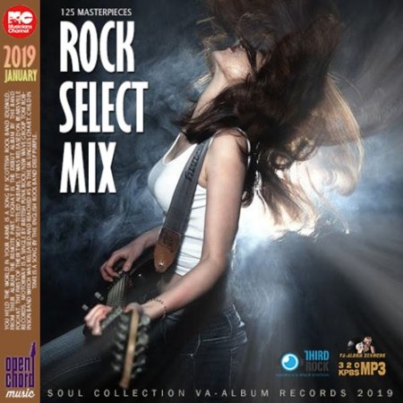 Обложка Rock Select Mix (2019) Mp3
