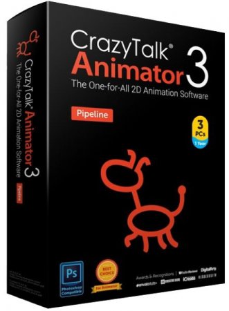 Обложка Reallusion CrazyTalk Animator 3.31.3514.2 Pipeline (x86/x64) ENG + Resource Pack + Bundle