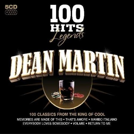 Обложка Dean Martin - 100 Hits Legends (5CD Box Set) (2009) FLAC