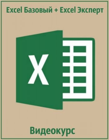 Обложка Excel Базовый + Excel Эксперт (2016) Видеокурсы