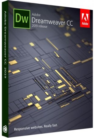 Обложка Adobe Dreamweaver CC 2019 19.2.0.11274 x64 bit (MULTI/RUS/ENG)