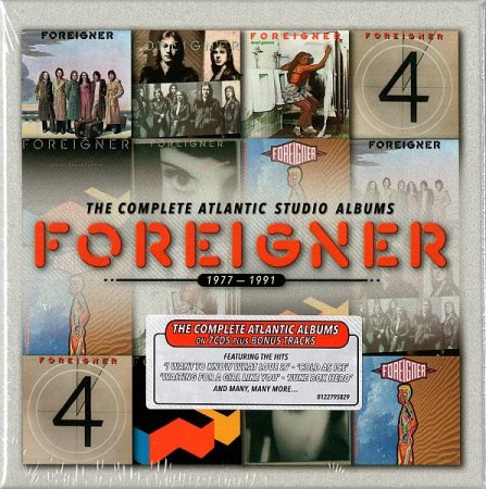 Обложка Foreigner - The Complete Atlantic Studio Albums 1977-1991 (2014) FLAC