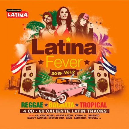 Обложка Latina Fever 2019 Vol.2 (4 CD) (2019) Mp3