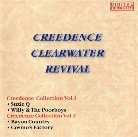 Обложка Creedence Clearwater Revival - Creedence Collection Vol.1 + Vol.2 (1998) FLAC