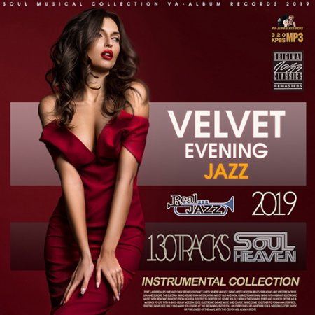Обложка Velvet Evening Jazz (2019) Mp3