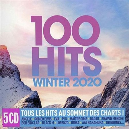 Обложка 100 Hits Winter (5CD) (2020) Mp3