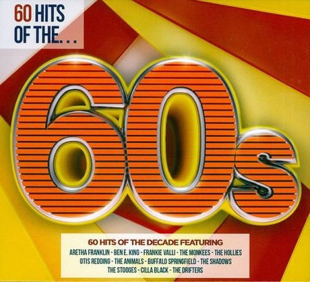 Обложка 60 Hits of the 60s (3CD Box Set) (2016) FLAC