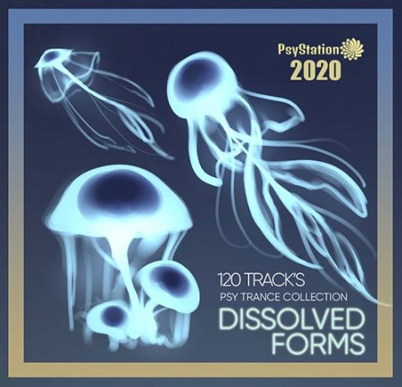 Обложка Dissolved Forms: Psy Trance Collection (2020) Mp3