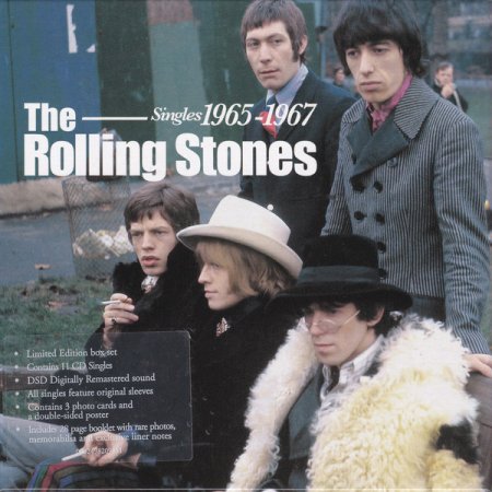 Обложка The Rolling Stones - Singles 1965-1967 (11CD Box Set) (2004) FLAC