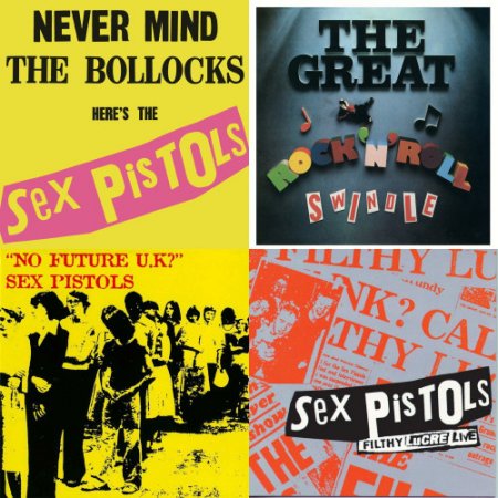 Обложка Sex Pistols - Collection (4 CD) (1977-1996) FLAC