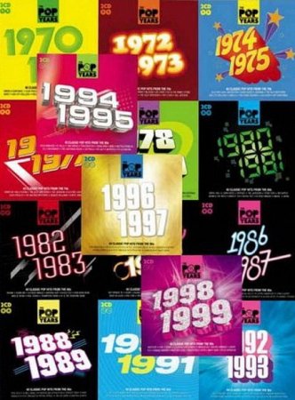Обложка The Pop Years 1970-1999 (2009) Mp3