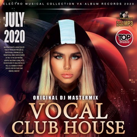 Обложка Vocal Club House - Original DJ Mastermix (2020) Mp3