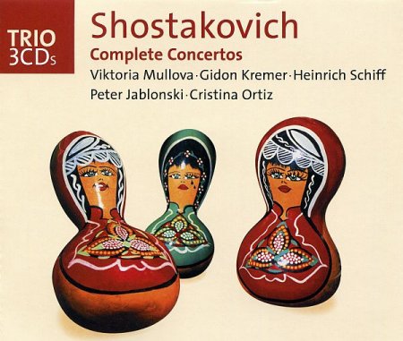 Обложка Shostakovich: Complete Concertos (3CD Set) (2003) lossless