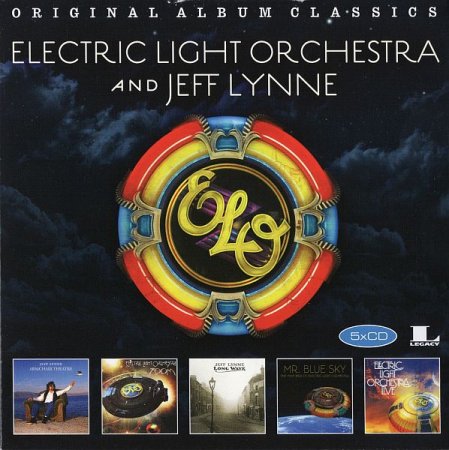 Обложка Electric Light Orchestra & Jeff Lynne - Original Album Classics (Box Set, 5CD) (2018) FLAC