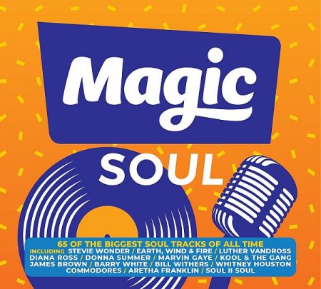 Обложка Magic Radio presents Magic Soul (3CD) (2021) Mp3
