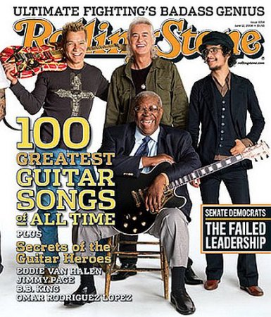 Обложка Rolling Stone Magazine: 100 Greatest Guitar Songs Of All Time (2008) FLAC