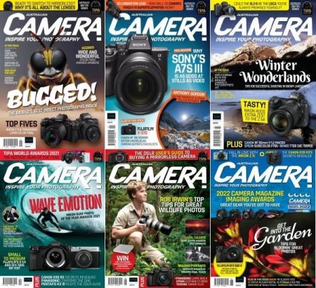 Обложка Подшивка журнала - Australian Camera №1-12 (January-December 2021) PDF. Архив 2021