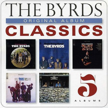 Обложка The Byrds - Original Album Classics (5CD) (2013) FLAC