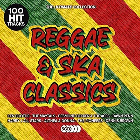 Обложка 100 Hit Tracks: Ultimate Reggae and Ska Classics (5CD) (2022) FLAC