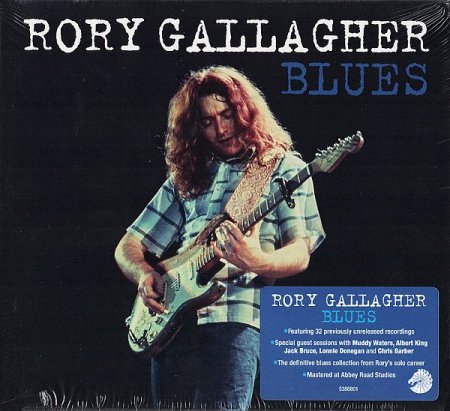 Обложка Rory Gallagher - Blues (3CDs Deluxe Box Set) (2019) FLAC