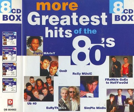Обложка More Greatest Hits Of The 80s (8CD Box Set) Mp3