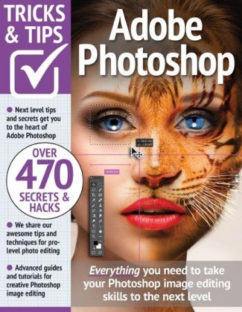 Обложка Adobe Photoshop Tricks and Tips 13th Edition 2023 (PDF)