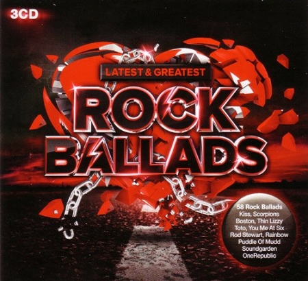 Обложка Latest & Greatest Rock Ballads (3CD) Mp3
