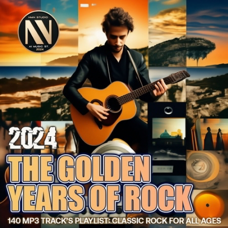 Обложка The Golden Years Of Rock Music (2024) Mp3
